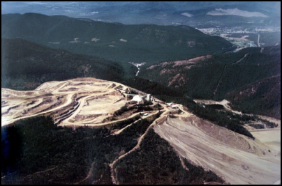 W.R. Grace Zonolite Mine in Libby