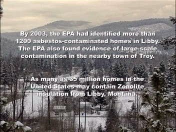 EPA Findings in Libby and Troy